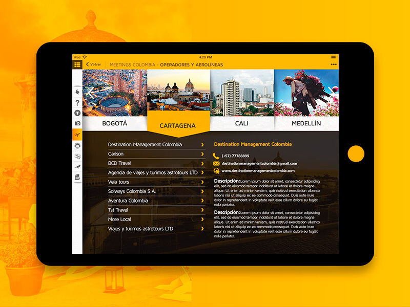 Meetings app