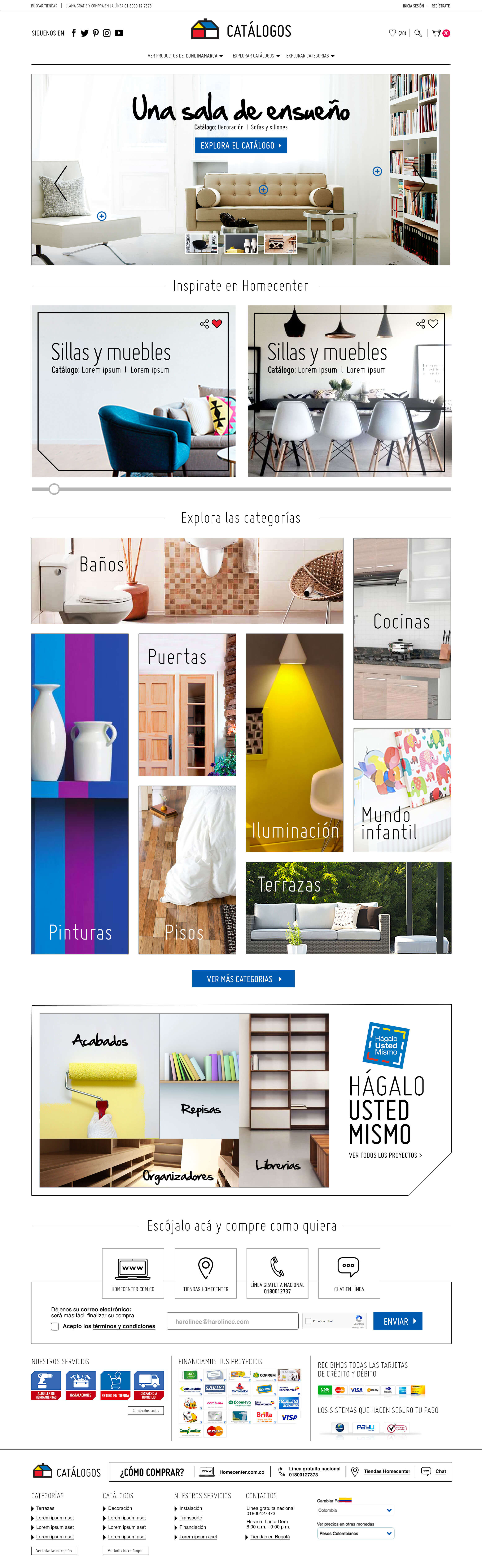 Catálogos Homecenter
