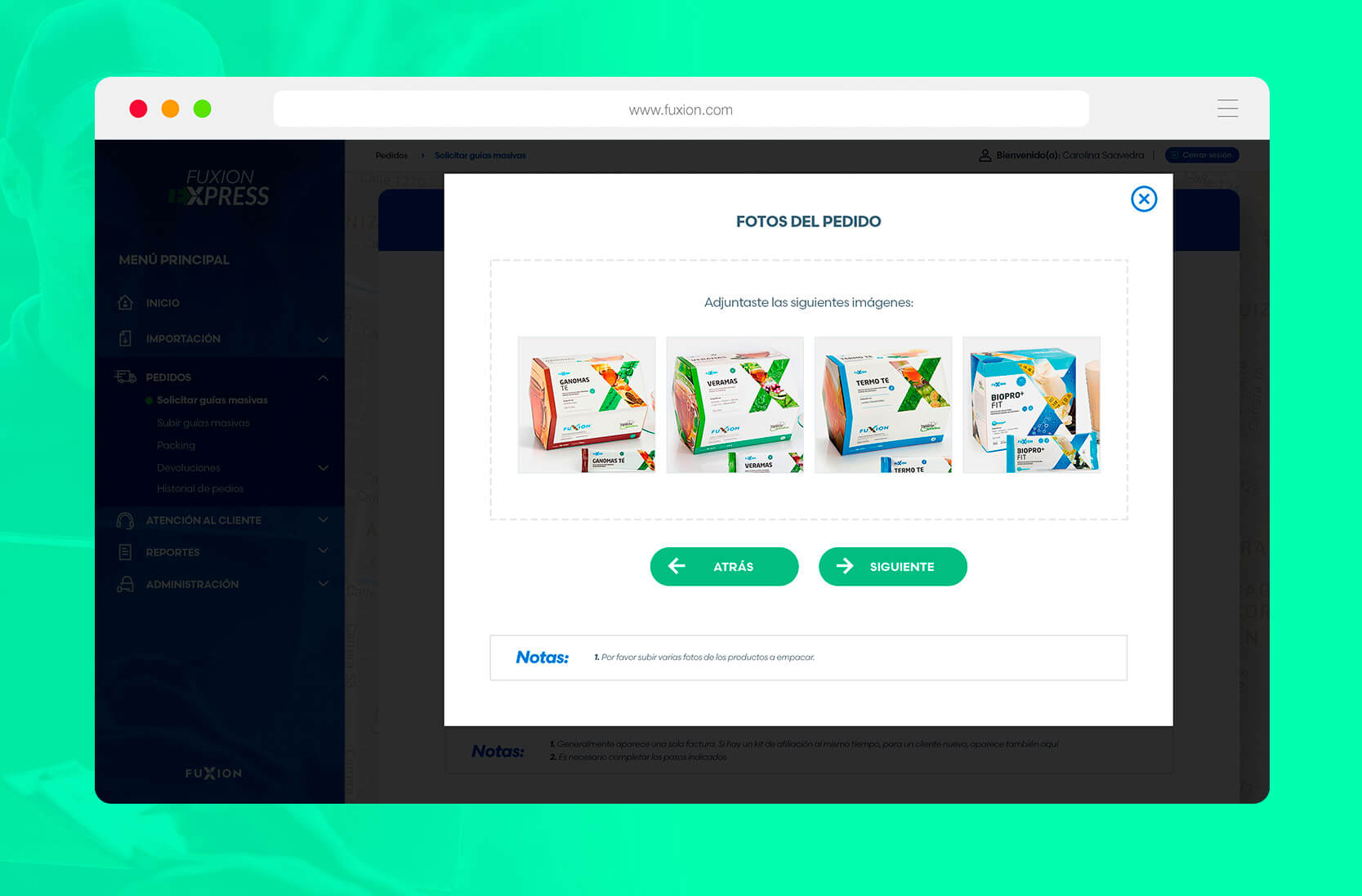 Dashboard Fuxion