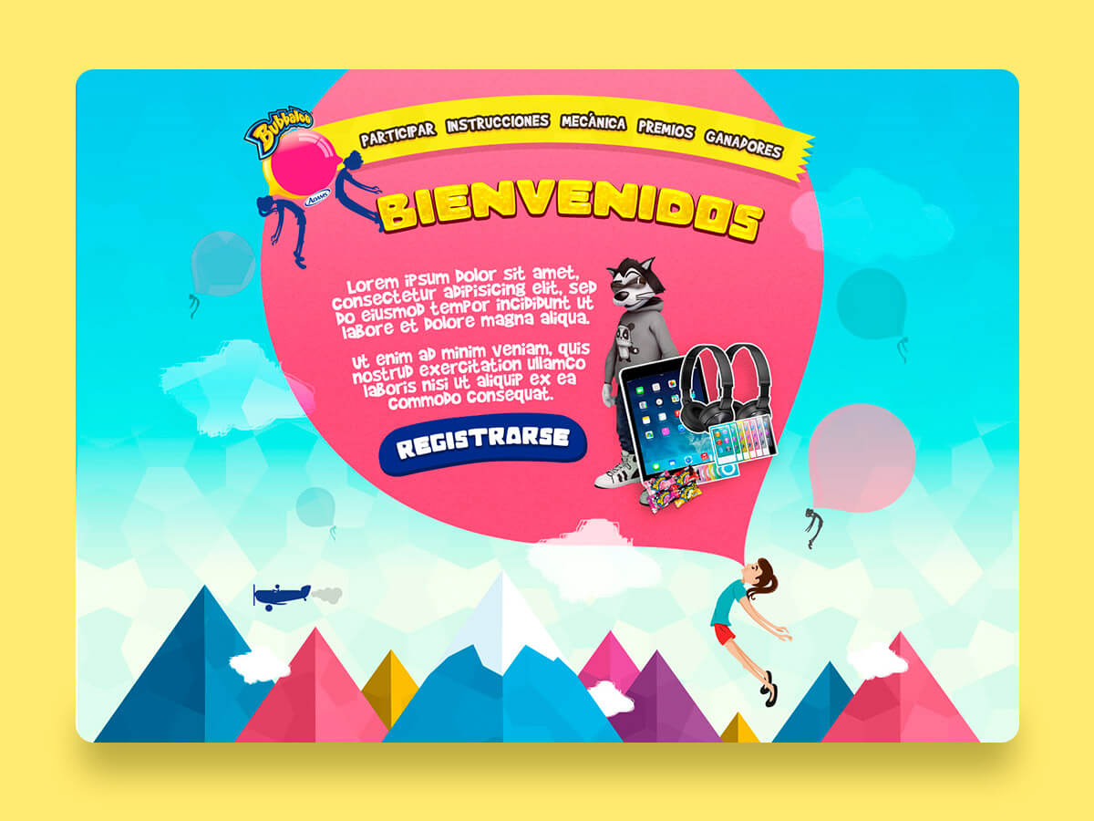 Torneo de bombas Bubbaloo