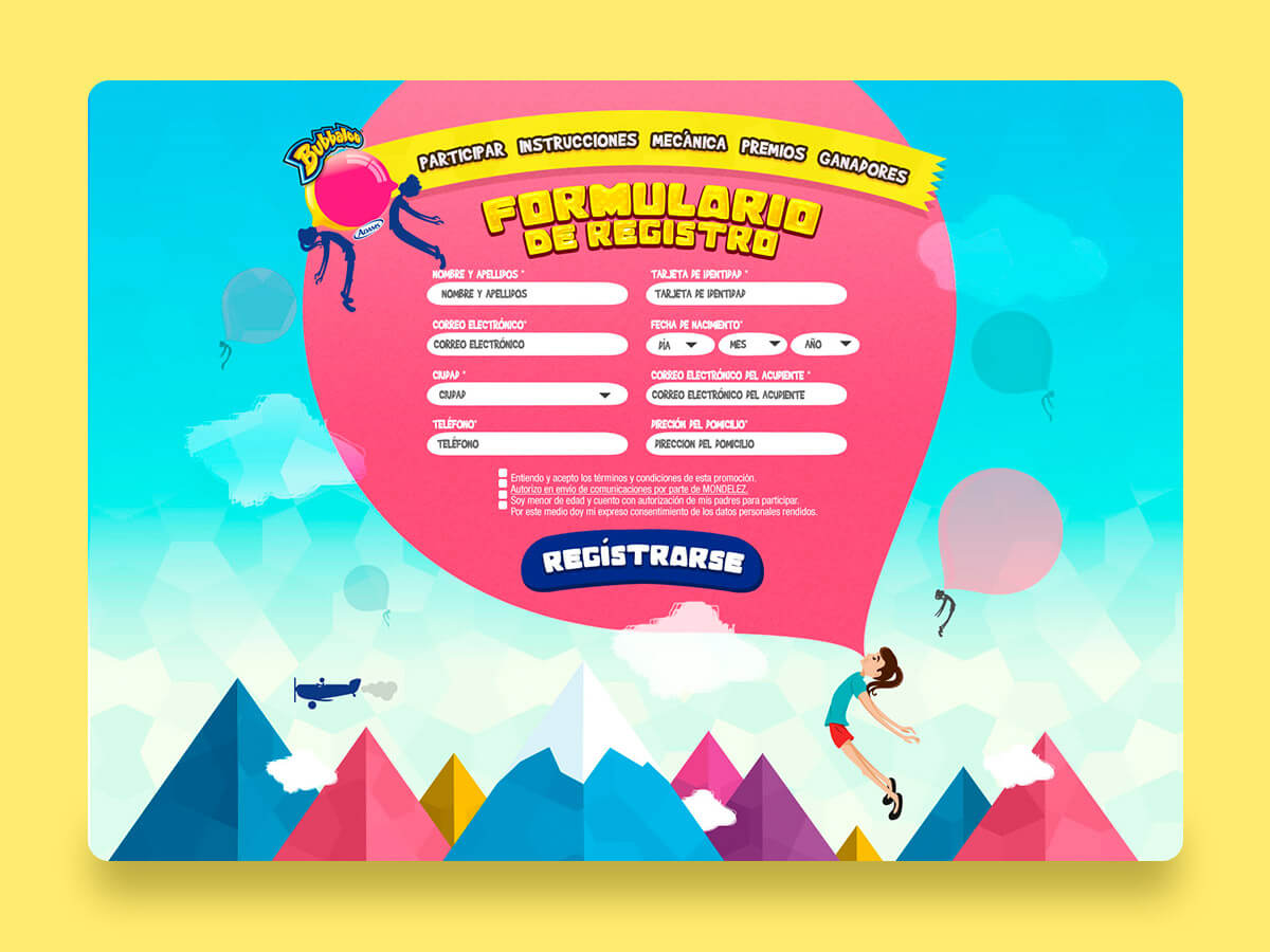 Torneo de bombas Bubbaloo